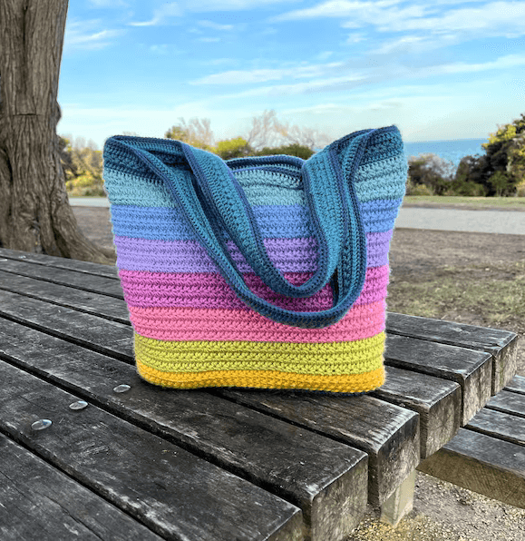 Reversible Tote Bag Crochet Pattern