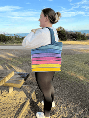 Reversible Tote Bag Crochet Pattern