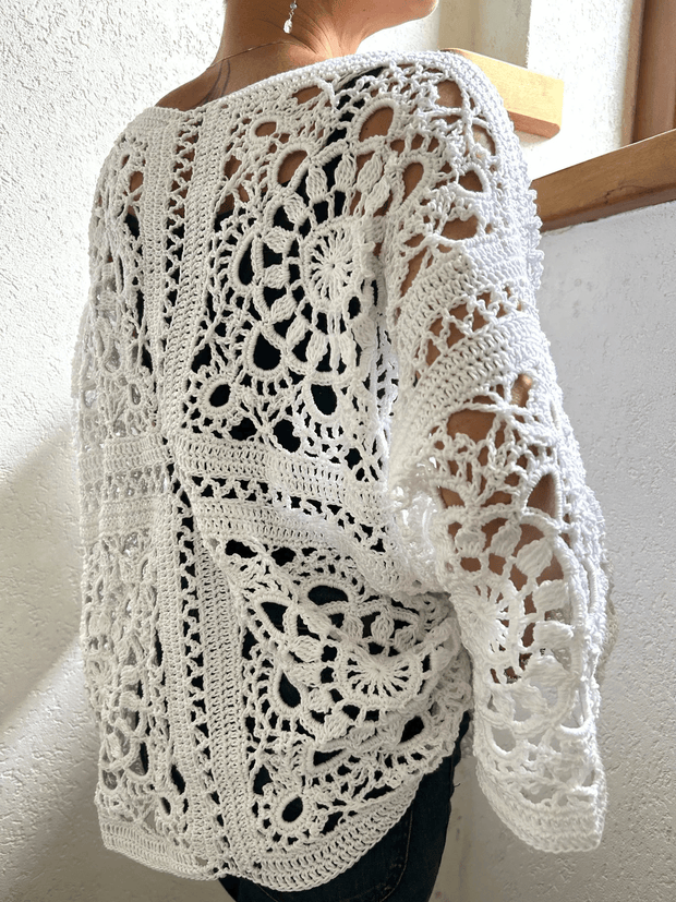 The Sunburst Crochet Top  crochet pattern