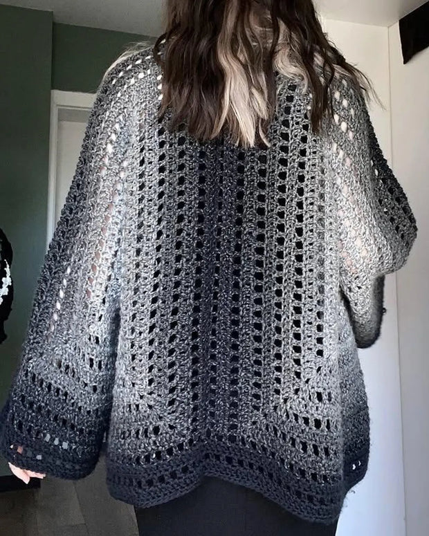 The Veilweave Cardigan crochet pattern