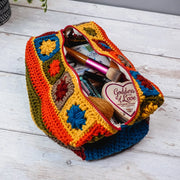 WovenCharm Tote Makeup bag pattern