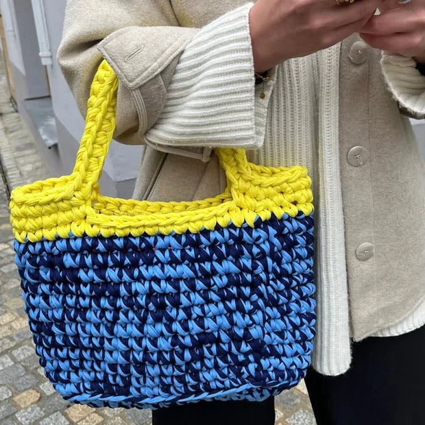 TOTE BAG - Chunky Large Shopper Bag Crochet Pattern