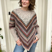 The Wanderlust Poncho crochet pattern