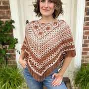 The Wanderlust Poncho crochet pattern