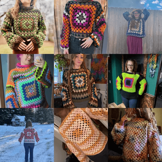 The Squared Away Sweater Pattern